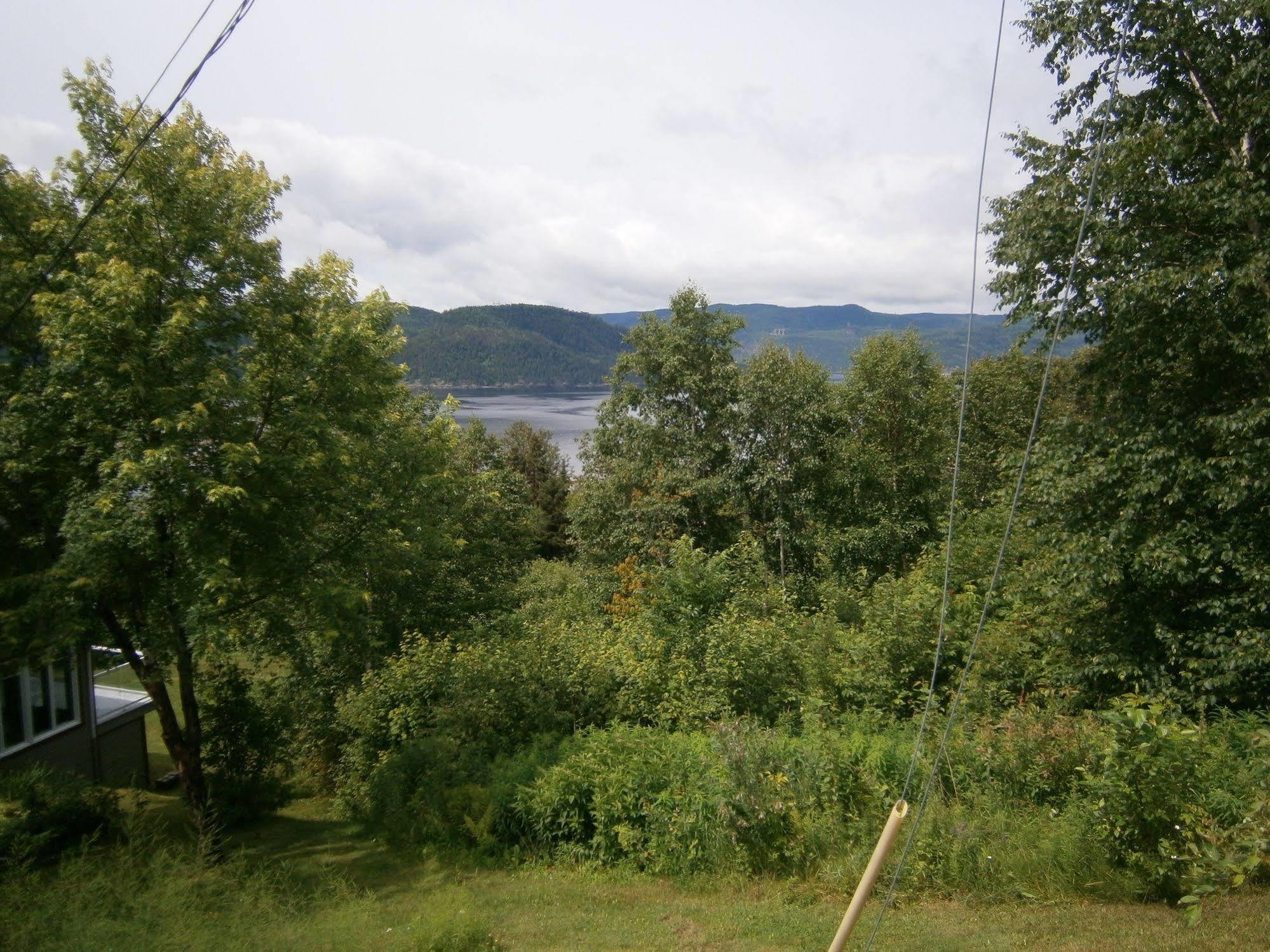 Appartement Panoramique du Fjord à LʼAnse-Saint-Jean Extérieur photo