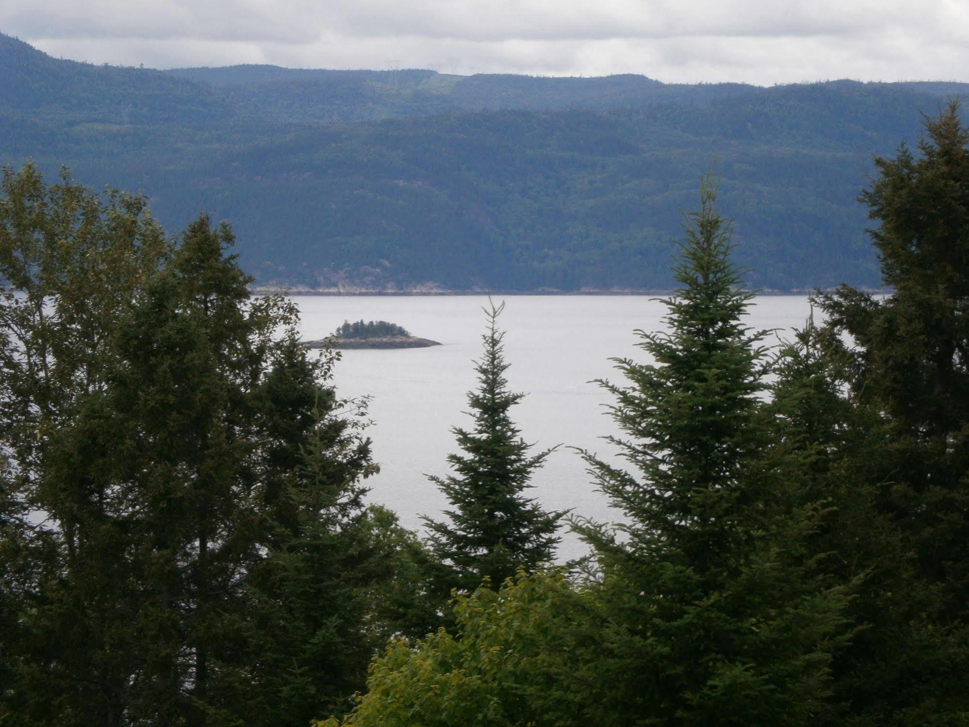 Appartement Panoramique du Fjord à LʼAnse-Saint-Jean Extérieur photo
