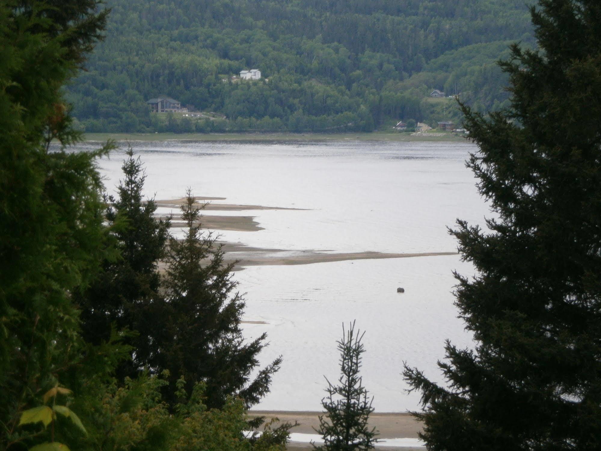 Appartement Panoramique du Fjord à LʼAnse-Saint-Jean Extérieur photo