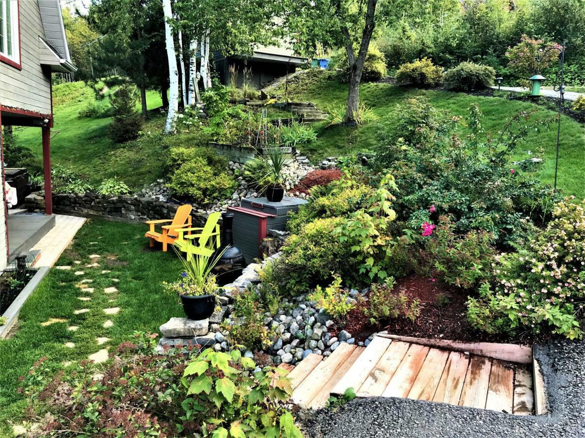 Appartement Panoramique du Fjord à LʼAnse-Saint-Jean Extérieur photo