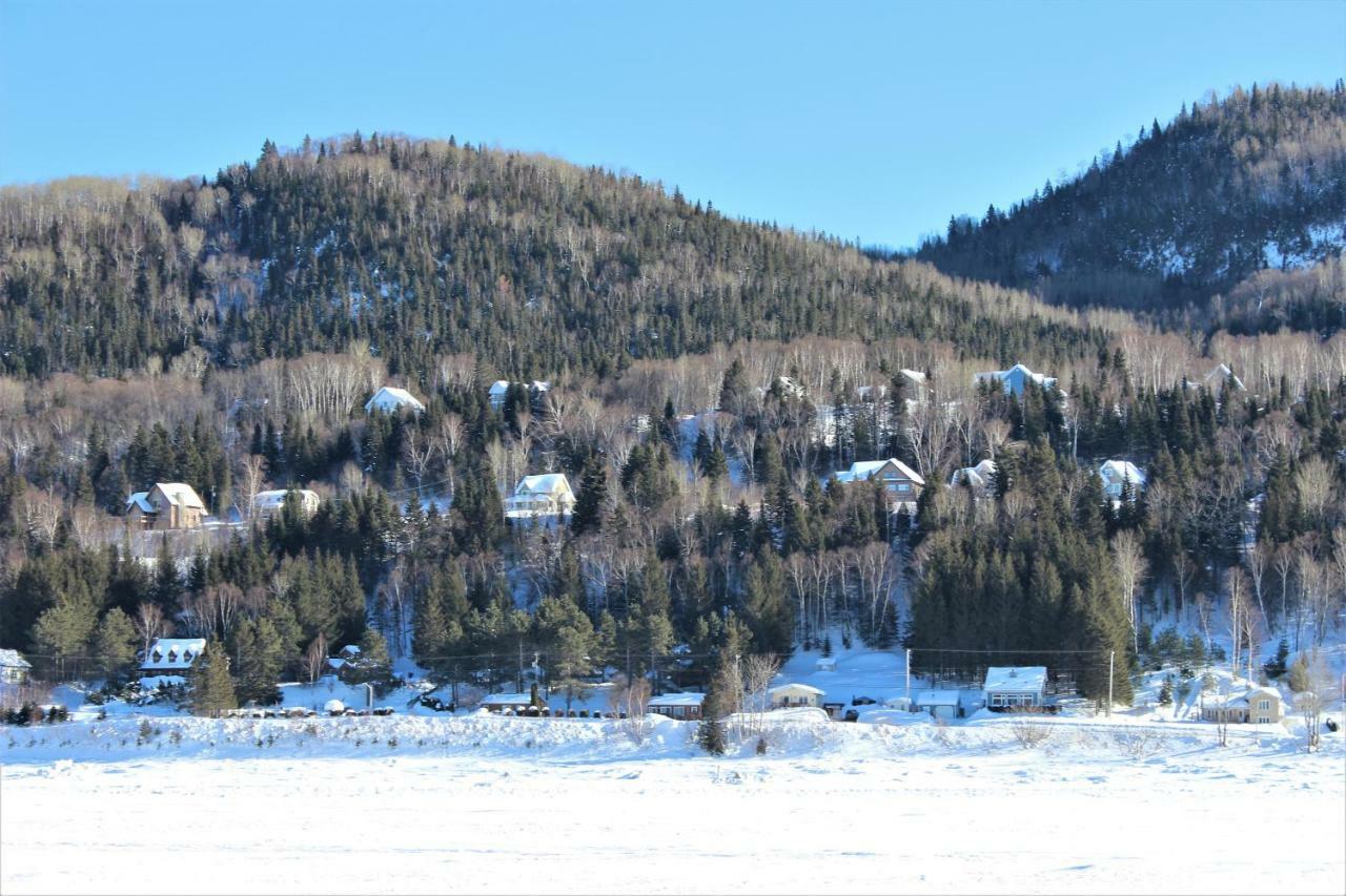 Appartement Panoramique du Fjord à LʼAnse-Saint-Jean Extérieur photo