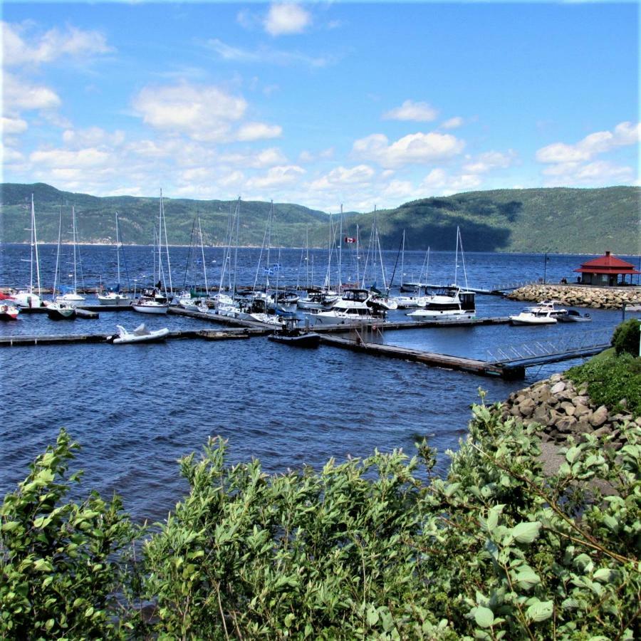 Appartement Panoramique du Fjord à LʼAnse-Saint-Jean Extérieur photo