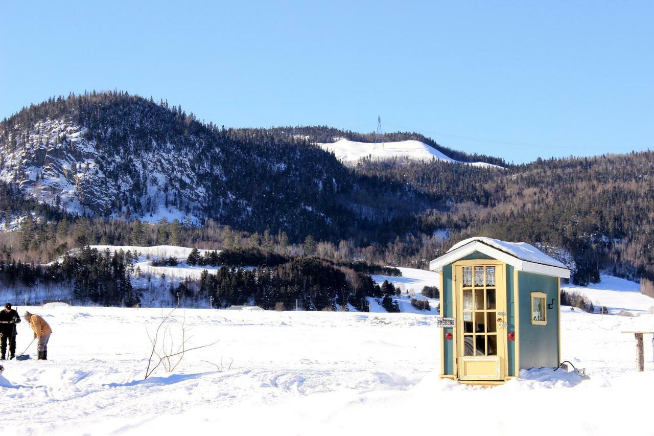Appartement Panoramique du Fjord à LʼAnse-Saint-Jean Extérieur photo