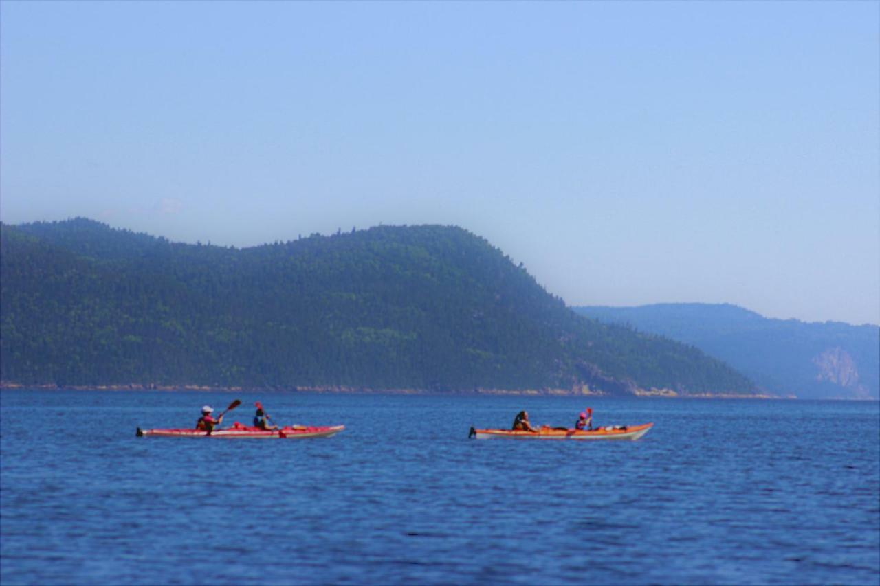 Appartement Panoramique du Fjord à LʼAnse-Saint-Jean Extérieur photo