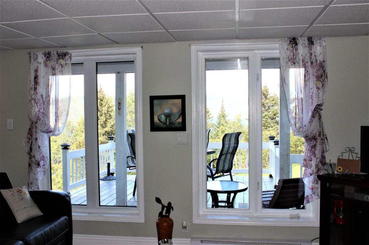 Appartement Panoramique du Fjord à LʼAnse-Saint-Jean Extérieur photo