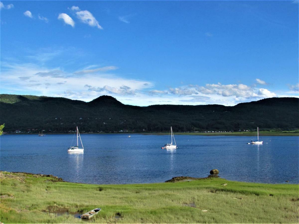 Appartement Panoramique du Fjord à LʼAnse-Saint-Jean Extérieur photo